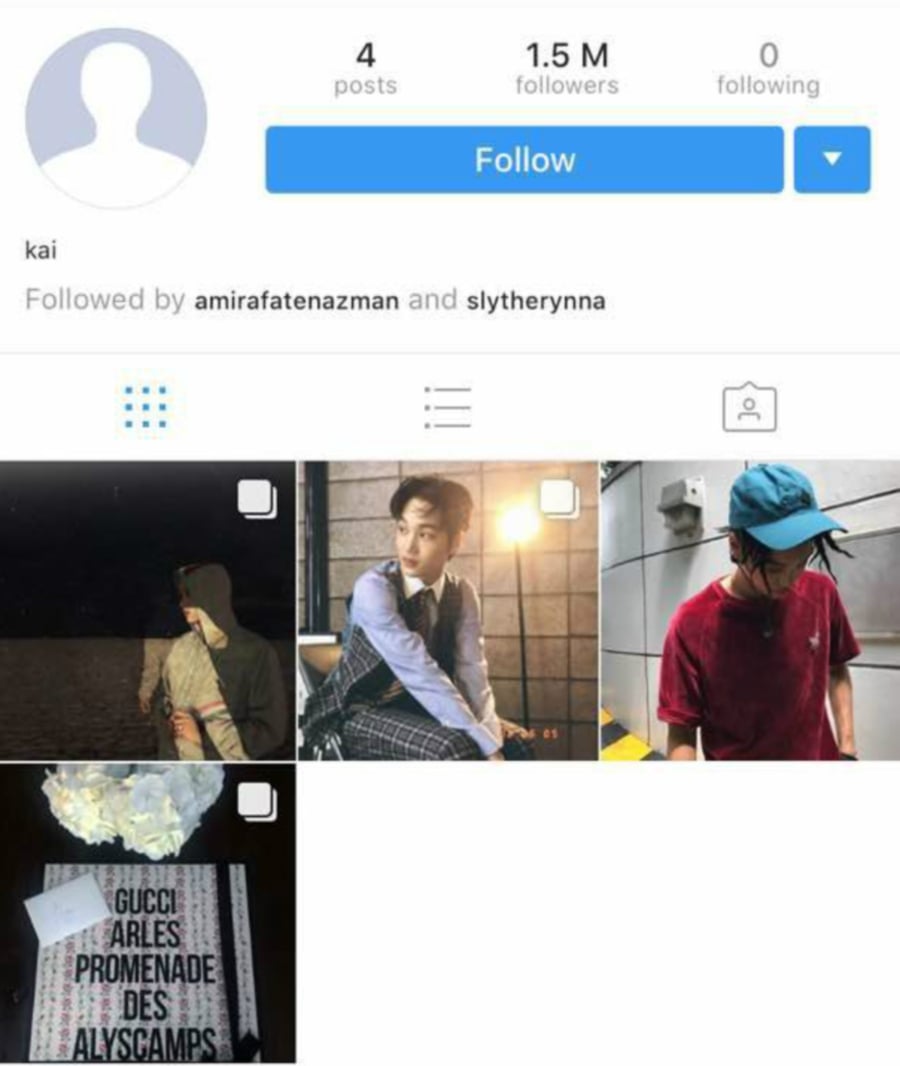 showbiz exo s kai makes comeback to instagram hits 1mil followers the youngest kardashian sister - is it legal to buy active instagram followers skill makeover