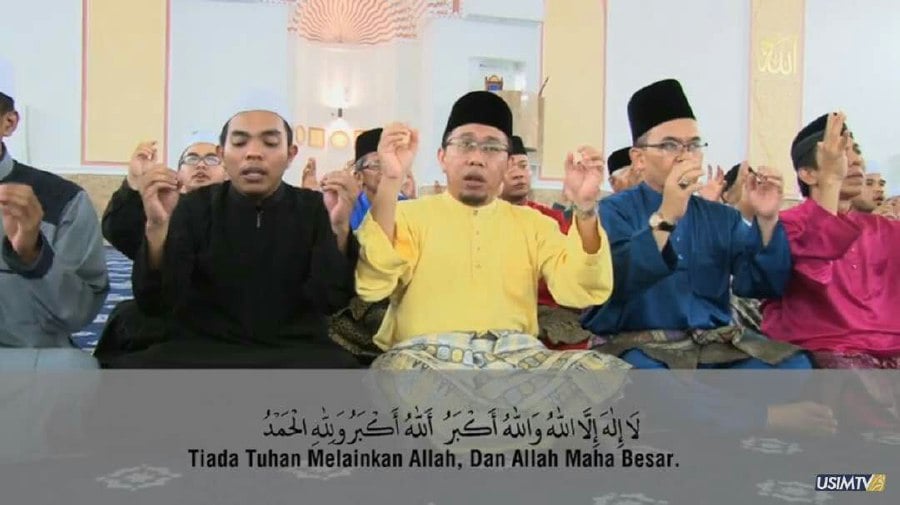  The International Islamic Science University (Usim) has formulated a novel way of helping the hearing impaired understand the ‘Raya takbir’ (Eid announcement/ prayer) – by coming up with a sign language version.