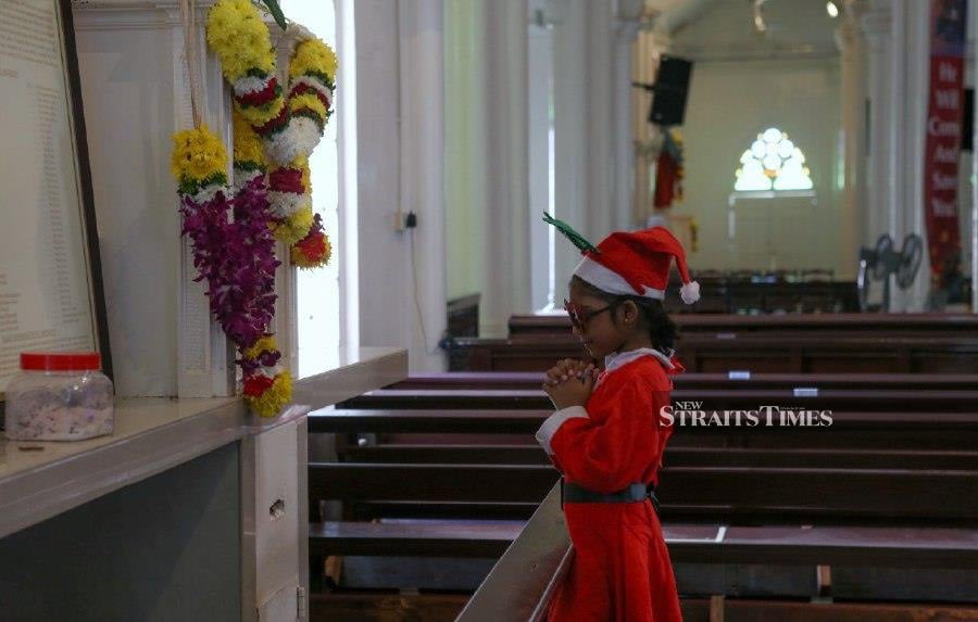 Malaysians celebrate Christmas in the new normal