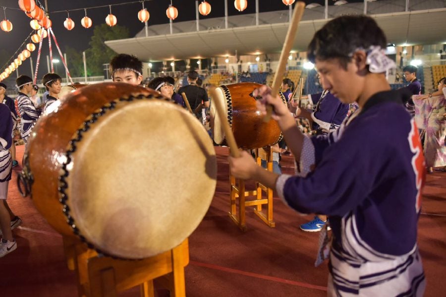 41st Bon Odori Festival Dazzles Thousands At National Sports Complex