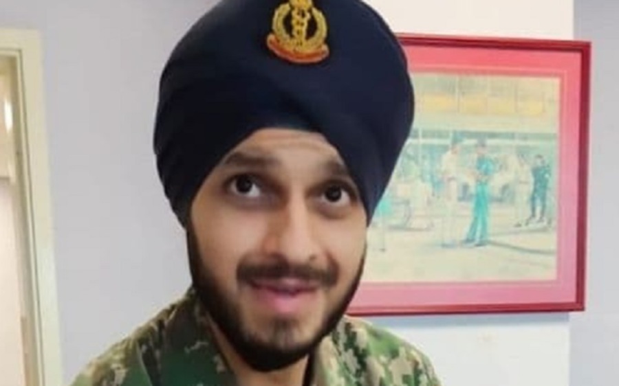 Malaysian Pharmacists Society's military and emergency pharmacy chapter chairman Major Manvikram Singh Gill. - Pic courtesy of the Armed Forces