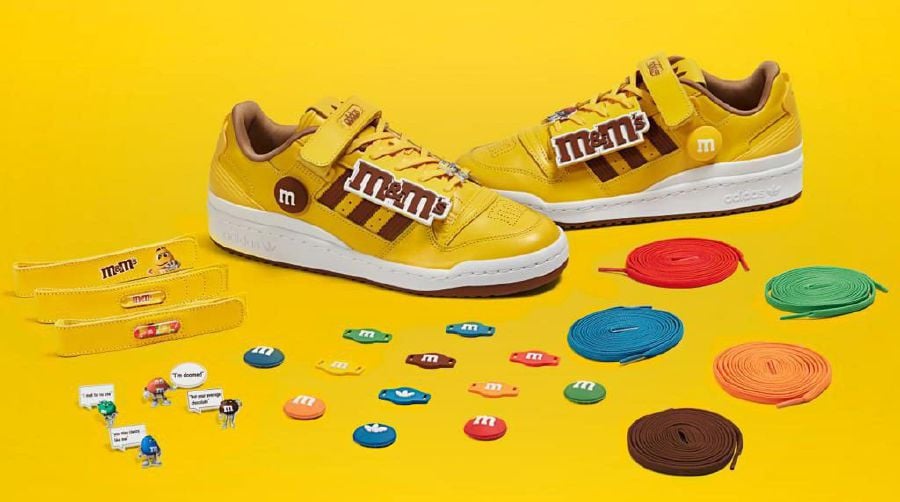 Mars and adidas Originals tie up for M&M inspired take on Forum 84