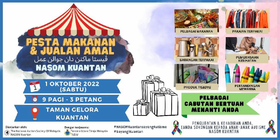 Nasom Kuantan's charity food fair returns after two-year lapse | New ...