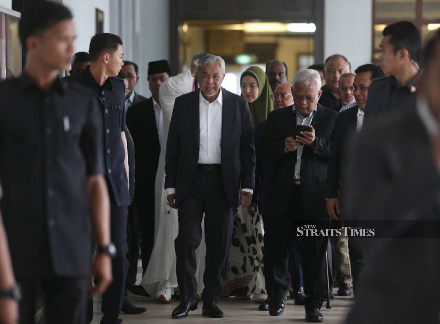 Zahid May Walk Out A Free Man After Prosecution Applies For A Discharge