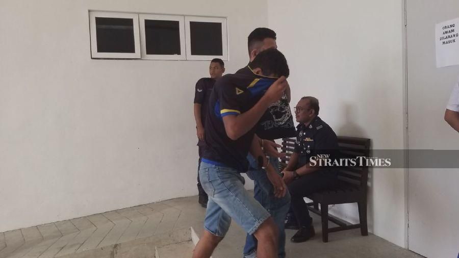 Muhammad Hafizi Seman, 22, from Kampung Kebun, Padang Besar pleaded not guilty when the charges were read before judge Musyiri Peet. - NSTP/AIZAT SHARIF