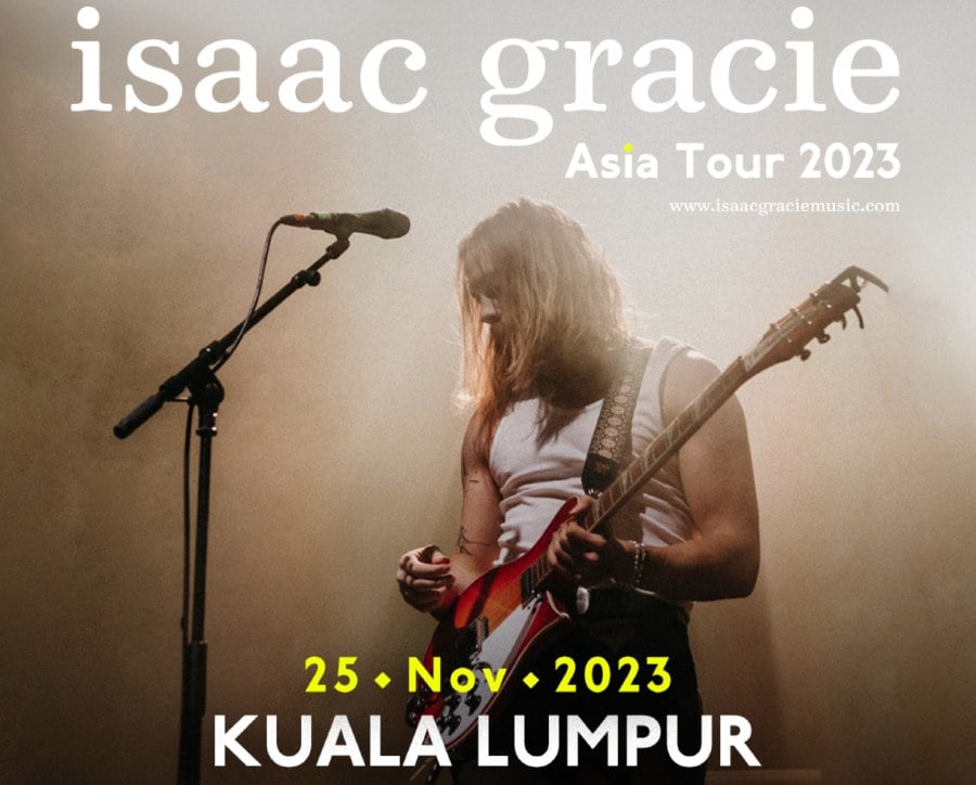 English singer-songwriter Isaac Gracie, 29, will be serenading fans in KL as part of his Asia tour, which also includes dates in Indonesia and China. – Pic courtesy of Primuse