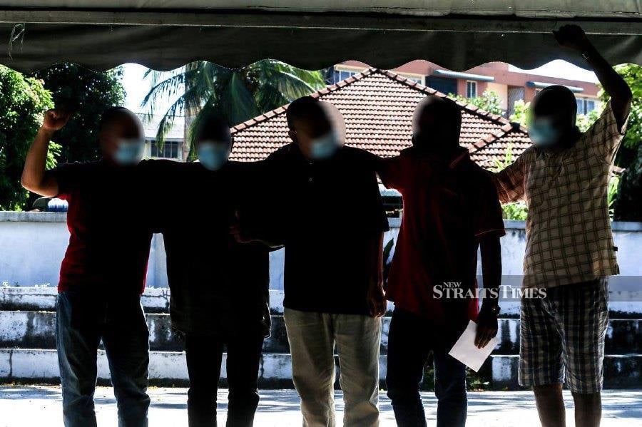 Amy (not his real name), 25, who was imprisoned at the Penang Prison in May this year for a drug-related offence, is one of 11 prisoners released under the Licensed Prisoner Release (OBB) programme.- NSTP/DANIAL SAAD