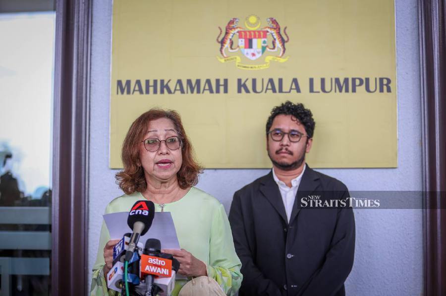 Toh Puan Na'imah Khalid, the wife of former finance minister Tun Daim Zainuddin, said she had not committed any crime and she will prove it in court. - NSTP/ASWADI ALIAS