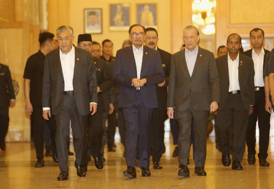 Prime Minister Datuk Seri Anwar Ibrahim has called for an immediate stop to all condemnation and criticism regarding the Pardons Board's decision concerning Datuk Seri Najib Razak.- NSTP/MOHD FADLI HAMZAH