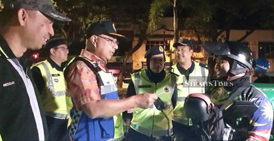 RTD enforcement senior director Datuk Lokman Jamaan said all the seized motorcycleshad flouted the safety standards for roadworthiness.- NSTP/Hamzah Osman