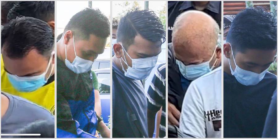 All of the accused, attached to the mobile police vehicle (MPV) unit, pleaded not guilty to the charge against them under Section 384 of the Penal Code.- NSTP/Danial Saad