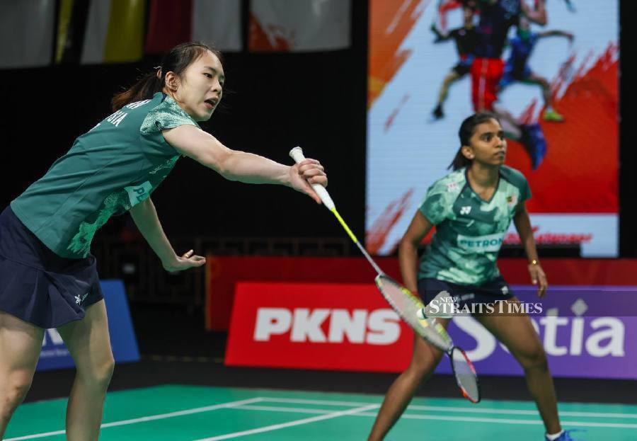 Women’s doubles Pearly Tan-M. Thinaah will need more time to adapt to the new coaching style of Muhammad Miftakh.- NSTP/Aswadi Alias 
