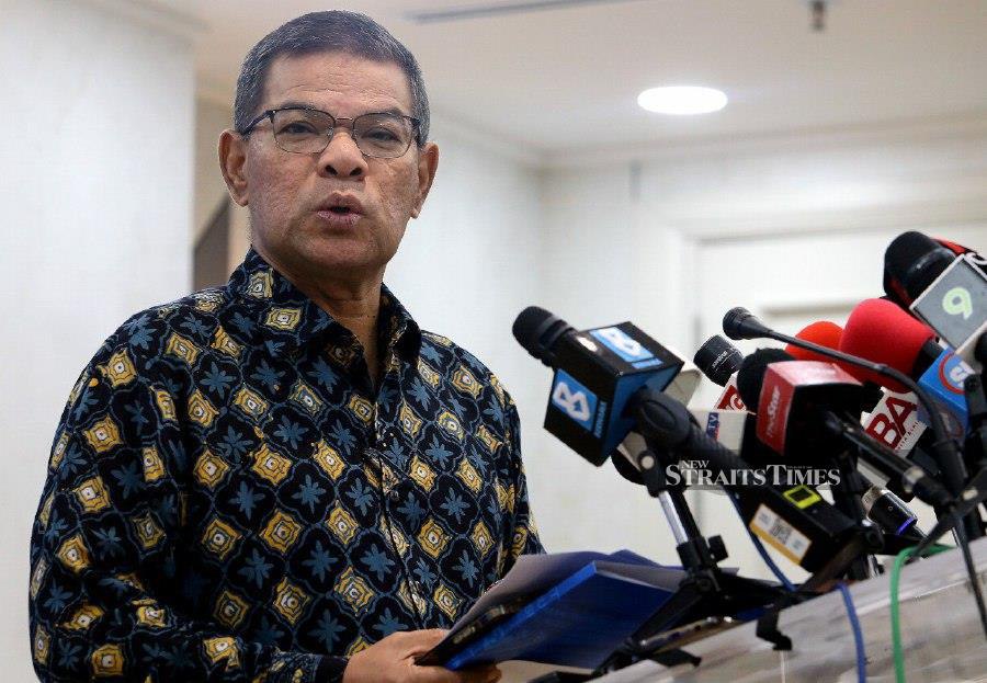 PKR secretary-general Datuk Seri Saifuddin Nasution Ismail will meet PH chairman Datuk Seri Anwar Ibrahim today to discuss the Kuala Kubu Baharu by-election. - NSTP/MOHD FADLI HAMZAH