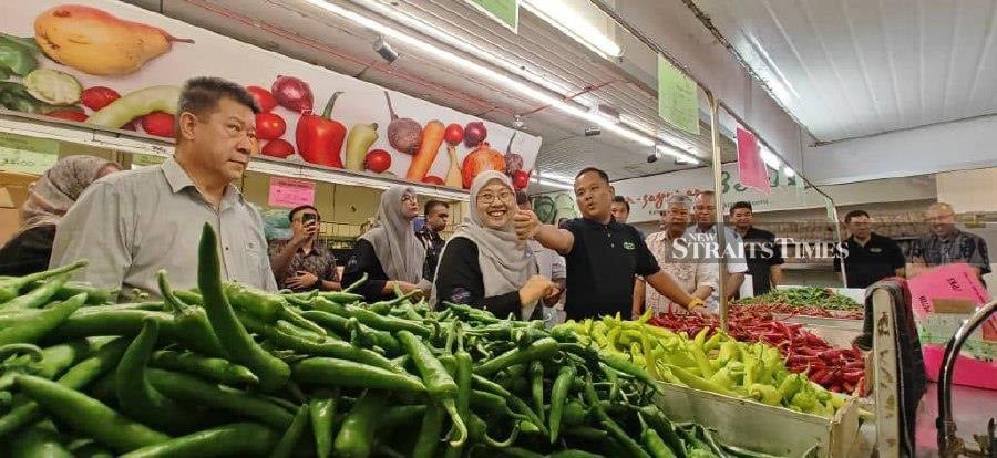 Its deputy minister, Fuziah Salleh, said 2,200 enforcement officers and some 1,000 price monitors will be assigned to visit shopping centres and supermarkets until the scheme ends on April 19.- NSTP/T.N. Alagesh