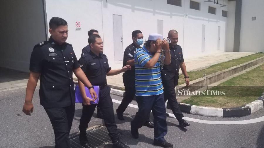 Hasbullah Mohammad, 41 from Changlun, Kedah only nodded and claimed trial when the charge was read by the court interpreter before Judge Musyiri Peet.- NSTP/AIZAT SHARIF