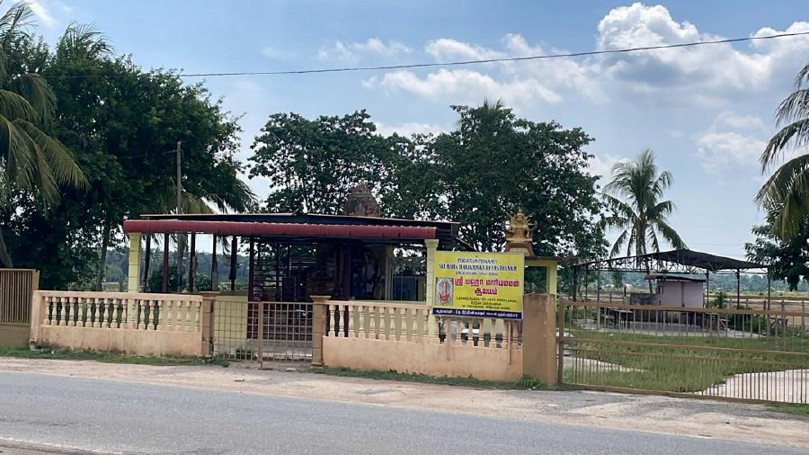 he Sri Maha Mariamman Temple serving the Hindu community in Sungai Seluang since 1953, is scheduled for demolition to facilitate the expansion of the Kulim Hi Tech Park industrial zone. - COURTESY PIC