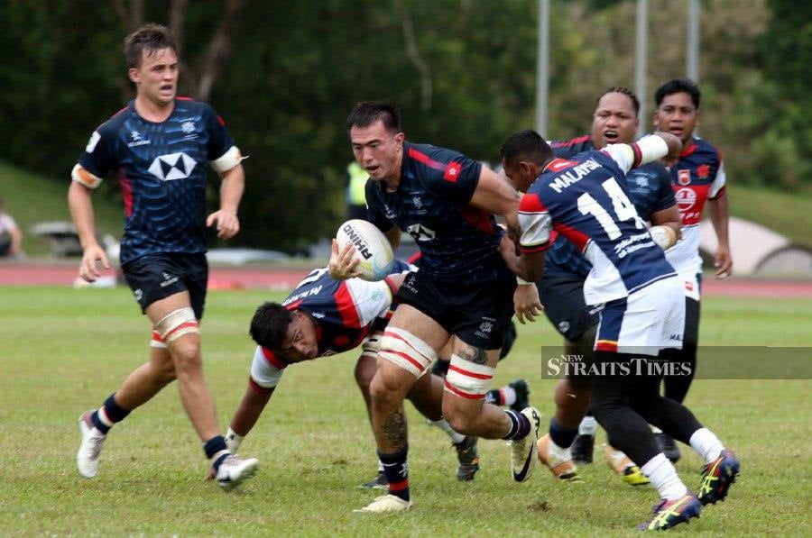 Defending champions Hong Kong left no room for drama as they gave Malaysia a 70-6 mauling in the Asia Rugby Championship (ARC) today.- NSTP/HAIRUL ANUAR RAHIM