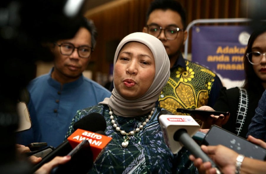 Women, Family, and Community Development Minister Datuk Seri Nancy Shukri. - NSTP/NADIM BOKHARI