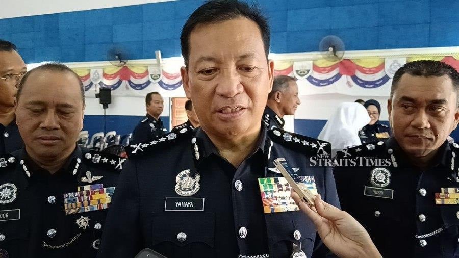 Pahang police chief Datuk Seri Yahaya Othman. NSTP Pic