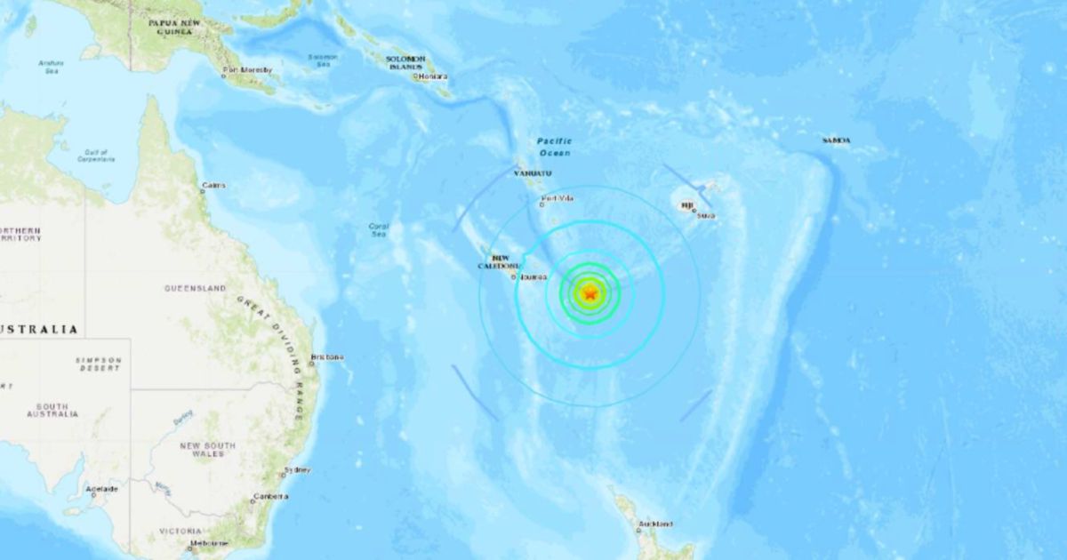 7 7 Magnitude Earthquake Strikes In South Pacific Tsunami Warning Issued Updated