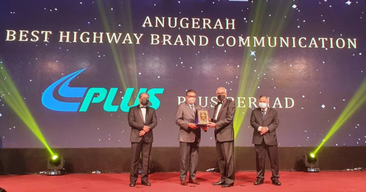 Plus Malaysia memenangkan Komunikasi Merek Jalan Raya Terbaik di Penghargaan Industri Jalan Raya 2021
