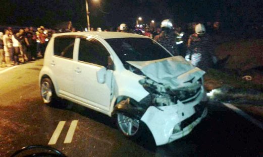 Four injured in two-vehicle crash along PLUS Highway  New 