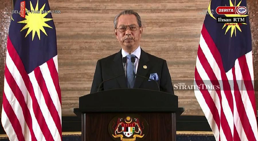 Pm Launches Nat L Unity Policy Praises Msians Solidarity Amid Pandemic Nsttv