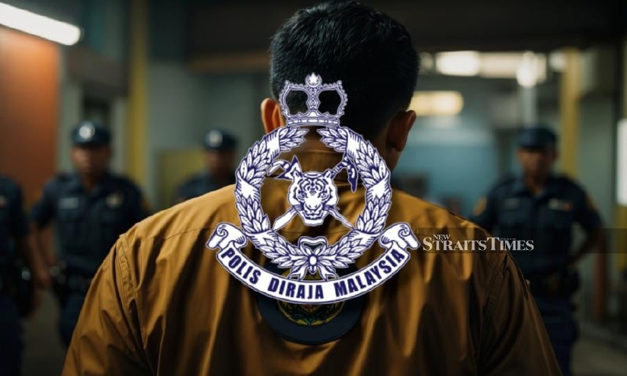 Police arrested a man who allegedly assaulted his wife’s male friend at a petrol station in Taman Bukit Indah near here today (April 8). — FILE PIC