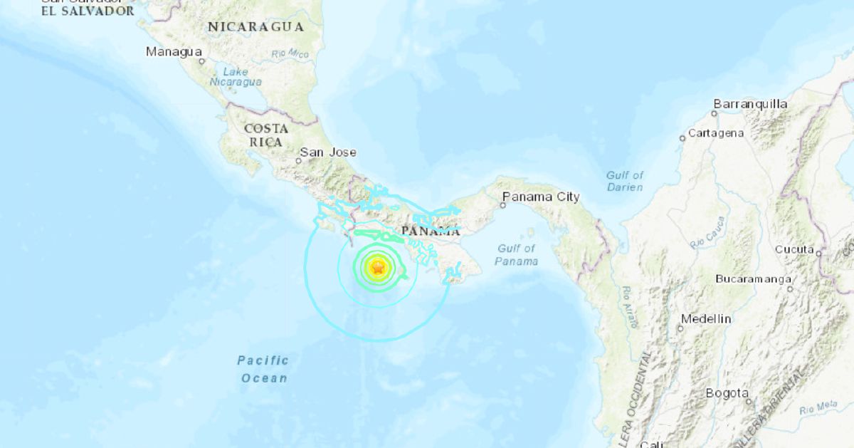 Earthquake of 6.3 magnitude hits off Pacific coast of Panama: USGS ...