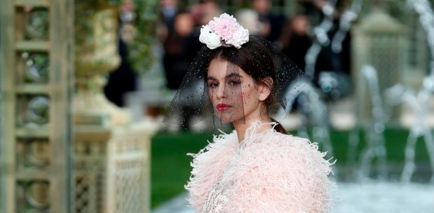 Chanel goes girly with pretty-in-pink walk in the park