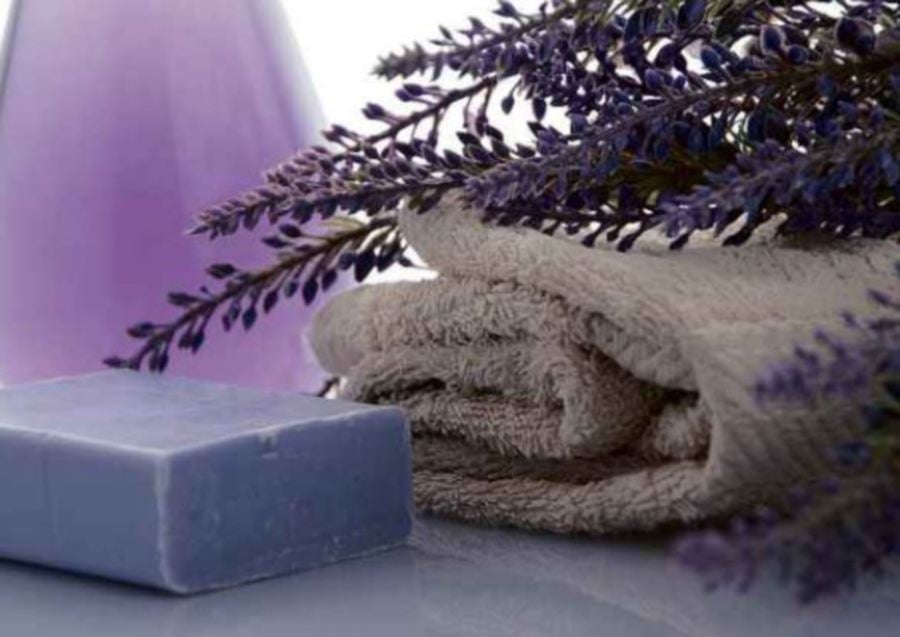 (File pix) Lavender can lift the mood in the bathroom. 