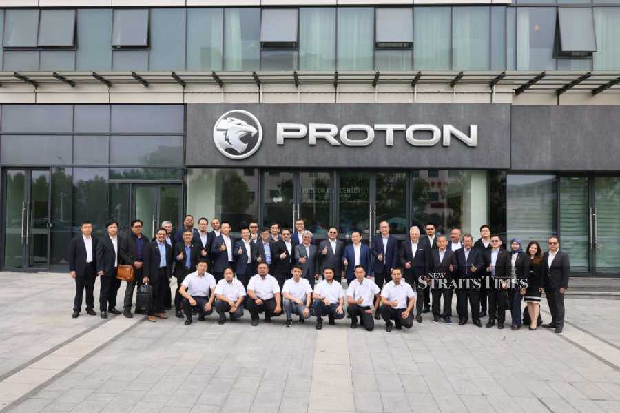 National carmaker Proton Holdings Bhd officially opened its research and development (R&D) centre in China over the weekend. 