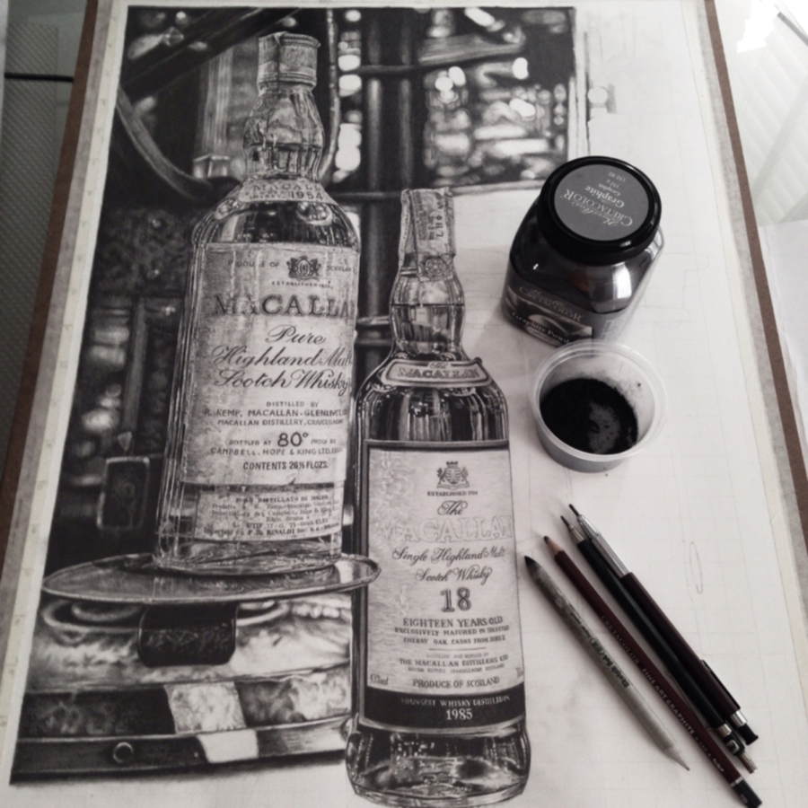 Still-Life Halfway Done.