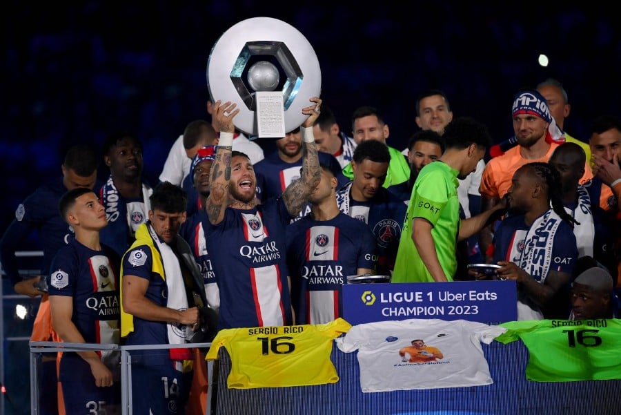 Messi and Ramos say goodbye to PSG after securing record 11th top flight  crown