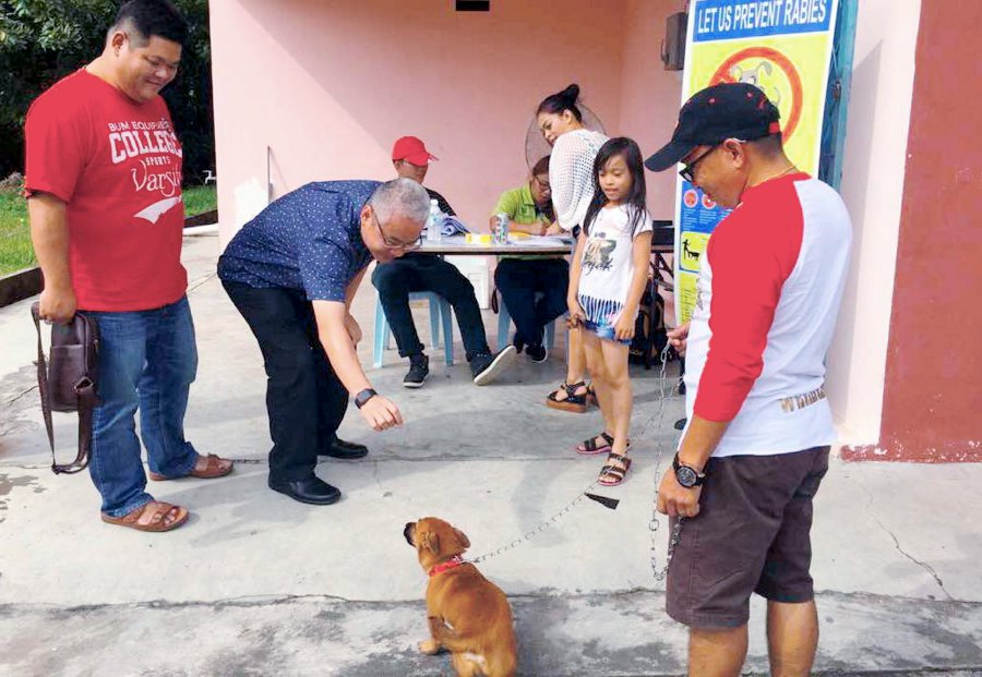 The rabies disease is seriously being dealt with all over Malaysia especially in Sarawak and efforts are being intensified to curb it from spreading. Pix by KHALID LATIP