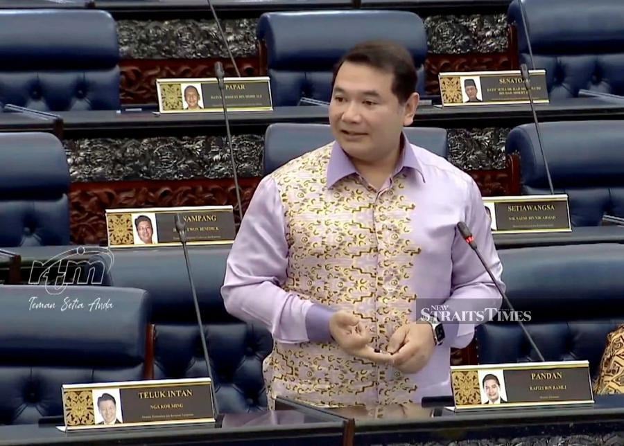 Economy Minister Rafizi Ramli said the rate of hardcore poverty in Sabah stands at 1.2 per cent, which is in stark contrast to the national rate of 0.2 per cent.