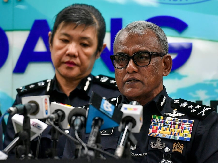 Federal Commercial Crime Investigation Department (CCID) director Datuk Seri Ramli Mohamed Yoosuf said a staff of the bank was believed to be involved. - BERNAMA pic
