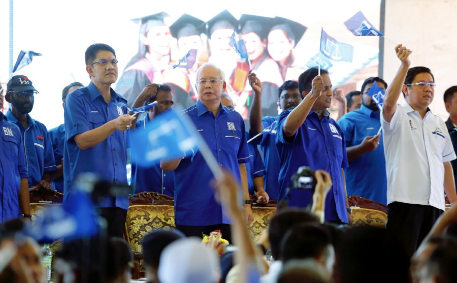 Najib also warned about the opposition churning out lies and slander.