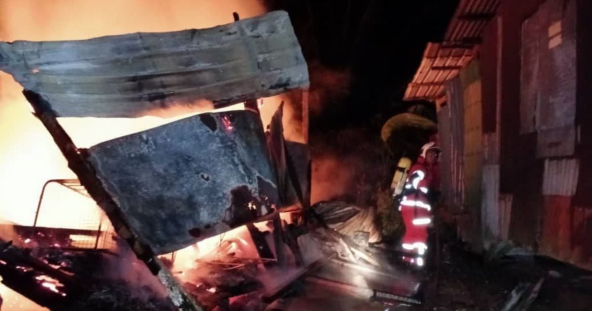 Fire Razes Home Of Young Family | New Straits Times