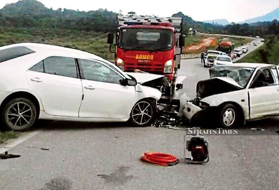 Reckless driving behaviour has been identified as the primary cause of road accidents documented in Kedah during the five-day Ops Selamat campaign in conjunction with the Hari Raya Aidilfitri festivities. - NSTP file pic