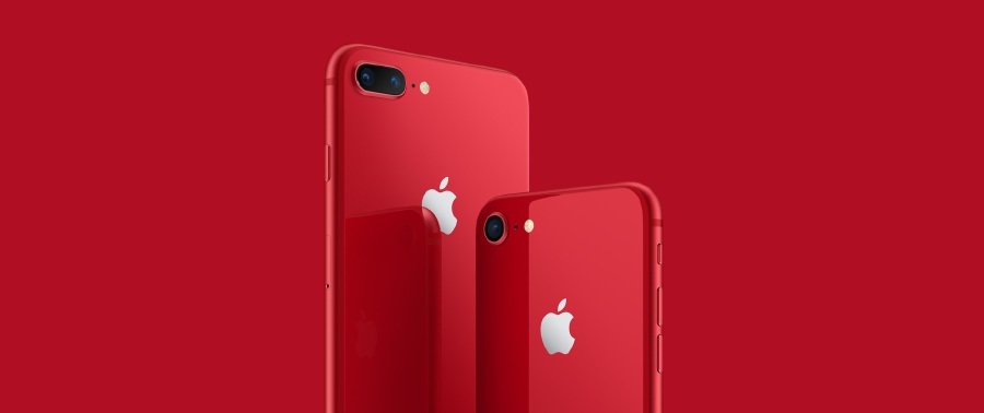 iPhone 8 and iPhone 8 Plus (PRODUCT)RED Special Edition pre-order starts today.