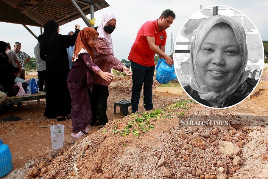 Former New Straits Times (NST) political editor Datuk Nuraina Samad expressed her condolences and fond memories of the late political writer Zubaidah Abu Bakar, who was a close colleague. - NSTP pic