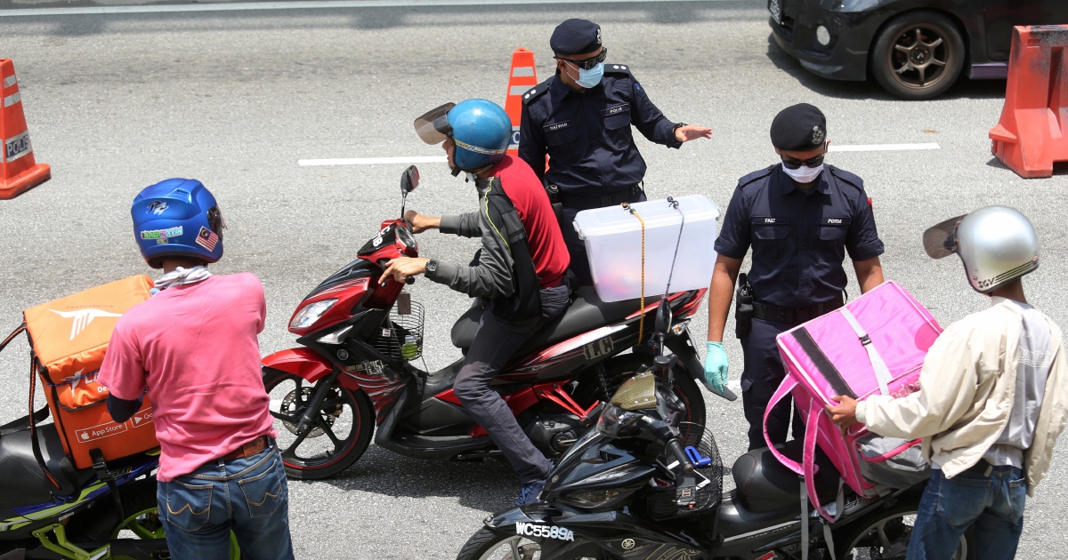 Food delivery riders to be screened for Covid-19 [NSTTV] | New Straits ...