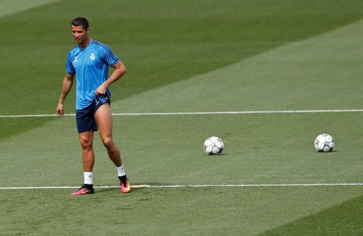 Cristiano Ronaldo completes Monday training session with Real Madrid, Cristiano Ronaldo