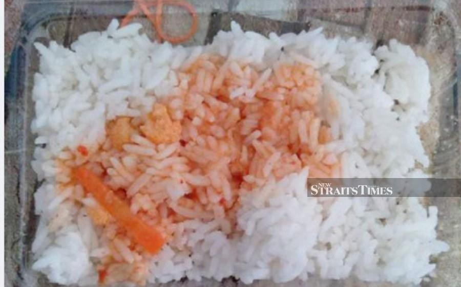 Senior Education Minister Datuk Dr Radzi Jidin said investigations found that the food in the picture that went viral was not prepared for RMT recipients in the school.