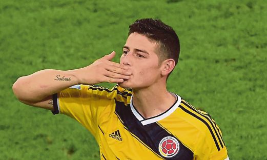 Rodriguez rocket earns Colombia - Brazil clash