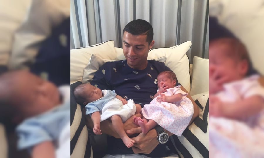 Daddy's home - Ronaldo exits Confed Cup to meet newborn twins | New ...