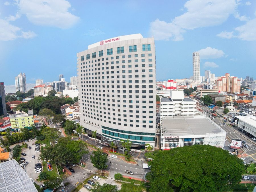 The Singapore-owned Hotel Royal Penang is set to shutter soon. - Pic source from Social Media