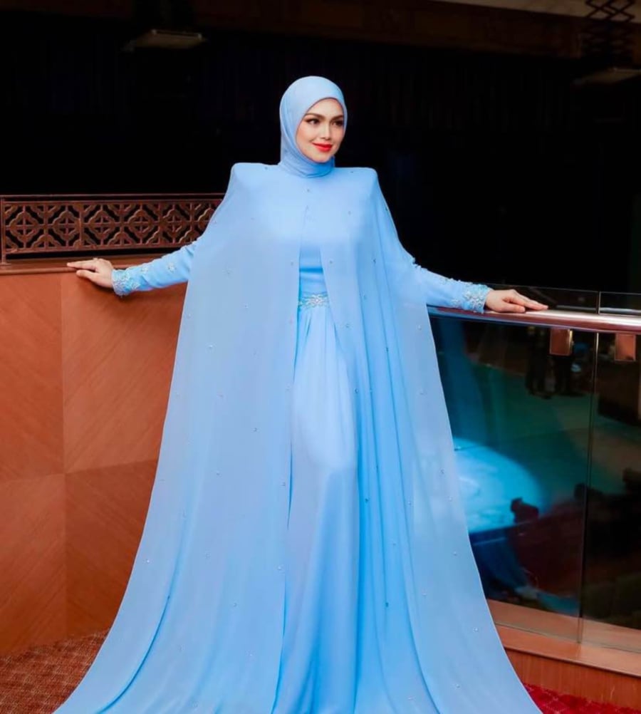 Datuk Seri Siti Nurhaliza is one of four guest artistes at the final concert of Calpis Soda One In A Million on Sunday (INSTAGRAM/CTDK) 