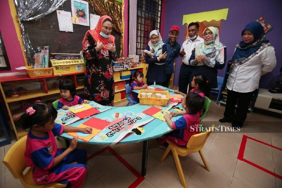 Parents Play Key Roles In Ensuring Pre Schoolers Health Says Halimah Nsttv